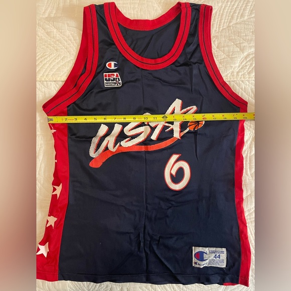 1996 Champions USA Olympic Basketball Team Penny Hardaway #6 jersey - Picture 3 of 8